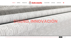 Desktop Screenshot of indesmalla.com